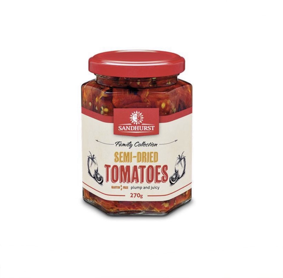 Sandhurst Semi dried tomatoes