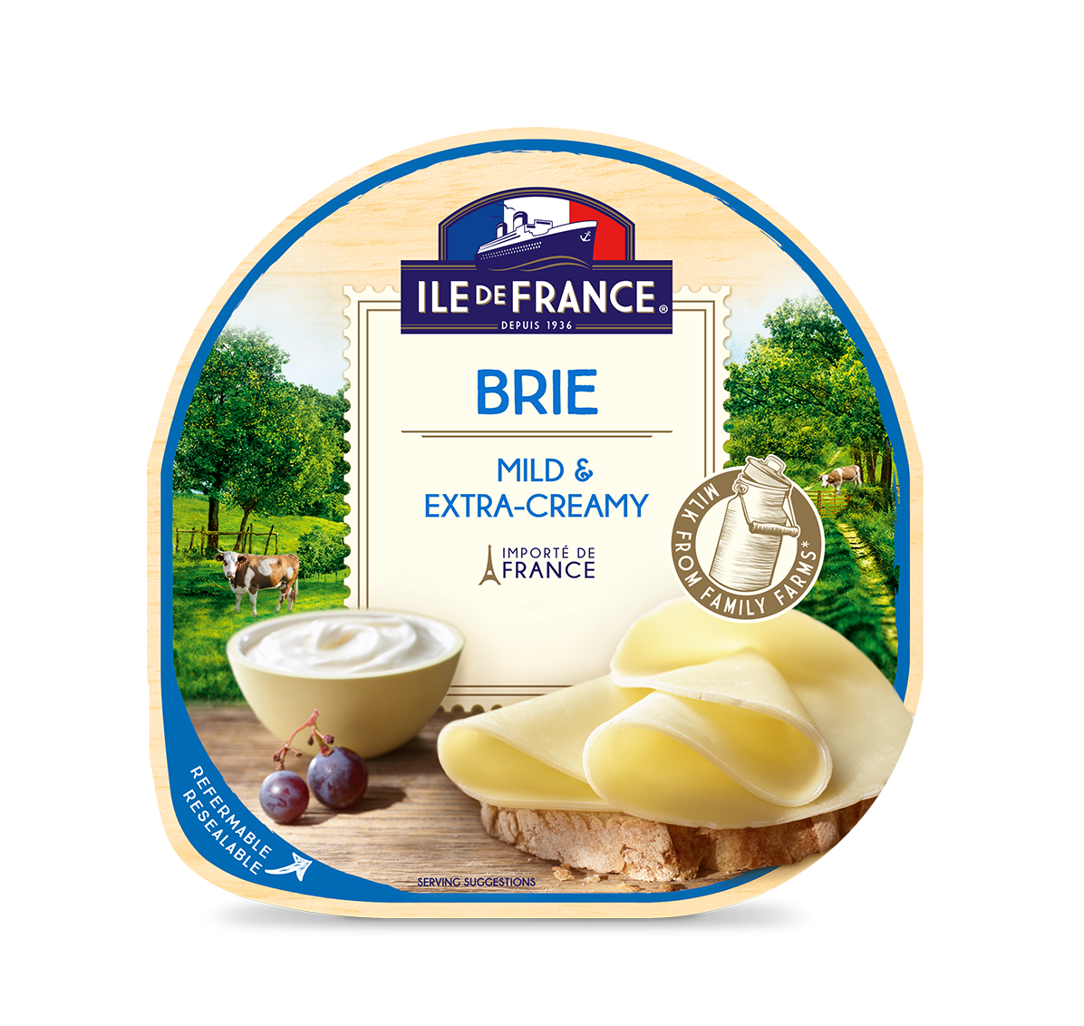 IDF Brie Slices